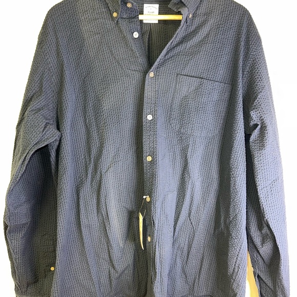 Brooks Brothers Other - Brooks Brothers Navy Blue Shirt NWT $118